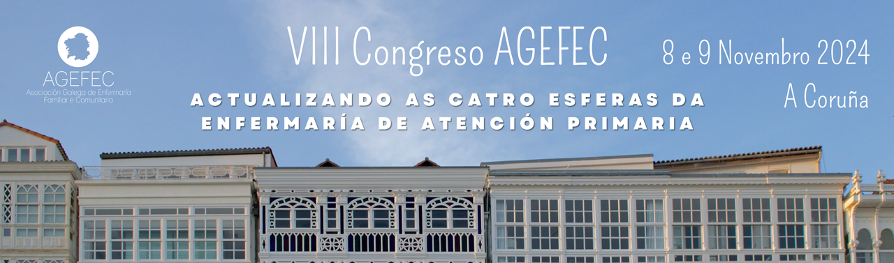 VIII Congreso da Asociación Galega de Enfermaría Familiar e Comunitaria.